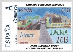 El dibuix guanyador del concurs de dibuix infantil Juvenia 2013