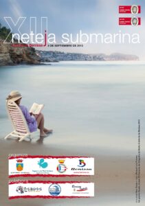 Cartell de la XII Neteja Submarina i Litoral de Benissa