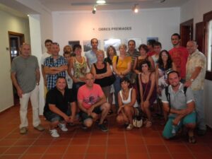 El jurat amb els participants del concurs fotogràfic de medi ambient de Benissa 2013 El jurat amb els participants del concurs fotogràfic de medi ambient de Benissa 2013