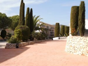 Vista del cementeri de Benissa