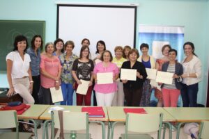 Participants al curs d'ocupació i emprenedoria per a dones realitzat a Benissa
