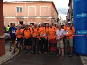 Els responsables polítics de la mancomunitat a l'eixida de Benigembla