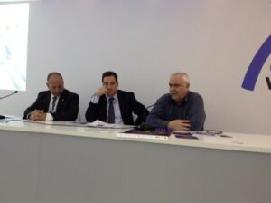 Presentació a Fitur de la Mostra Gastronòmica de Benissa (foto del twitter de @VicentAlcalali) 