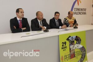 Part de la comitiva benissera a Fitur