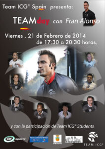 Cartell del "I Team Day de Ciclo Indoor" a Benissa