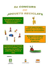 Cartell 6 Edició de Joguets Reciclats