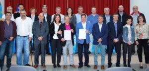 Els batles signen la sol·licitud sobre la planta de transferències del fem de La Xara