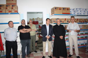 Inauguració de l'economat de Càritas a Benissa