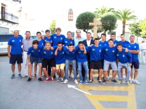 Recepció de l'equip cadet de la UD Benissa