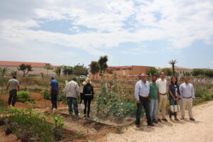 Presentació de la cessió de la parcel·la de l'hort urbà de Benissa