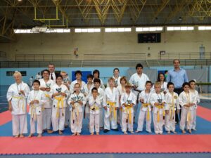 L'equip de karate de Benissa