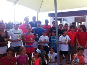 Primers classificats al Trofeu de Tennis Benissa