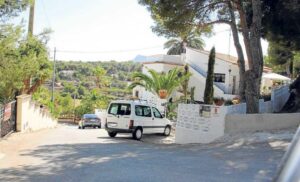 El xalet on va ocórrer l'ofegament