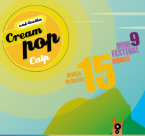 Detall del cartell del Minifestival Creampop 2014 a Calp