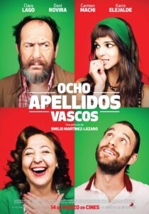 Cartell de la pel·lícula "Ocho apellidos vascos"