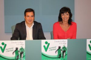 El batle i Gloria Ivars presenten el projecte "Voluntariat per Benissa"
