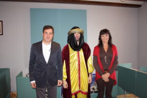 Presentació del mercat de Nadal i del betlem itinerant