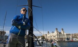 Pepe Ribes al port de Barcelona