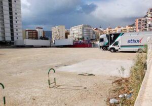 La parcel·la de la Fundació Abargues a Calp