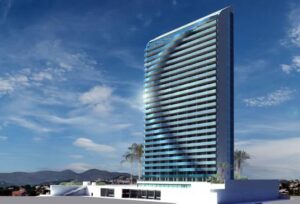 Nou hotel que es construirà a la parcel·la de la Fundació Abargues a Calp