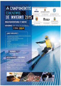 Cartell del campament d'hivern