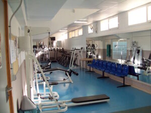 La sala de musculació del Palau Sant Pere