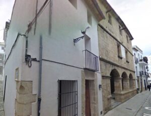 L'Arxiu Històric de Benissa i la Sala del Consell en una vista de Google Street View