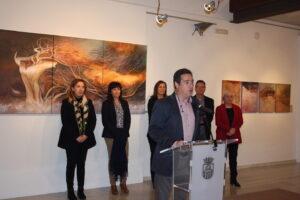 Inauguració de l'exposició de Gertru  Froilán a Benissa
