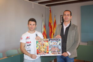 Carlos Sifre amb el regidor d'Esports