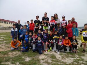 Xiquets participants al I Open Infantil de BTT de Benissa