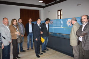 Inauguració de l'exposició de monedes del Marq al Taller d'Ivars de Benissa