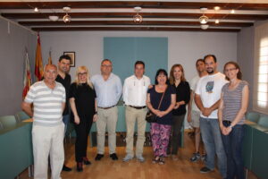 Acte de signatura de convenis amb les associacions culturals de Benissa