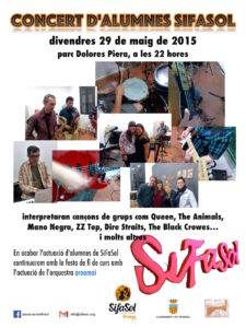 Cartell del desé aniversari de Si Fa Sol