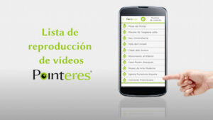 Captura de l'aplicació Pointeres