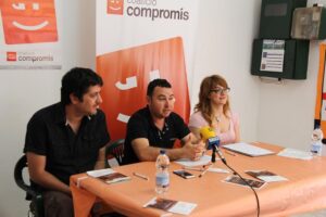 Roda de premsa de Compromís