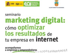 Cartell del seminari de màrqueting digital