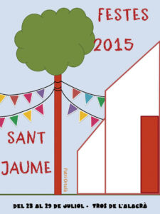 Cartell de les festes de Sant Jaume
