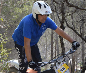 Un participant al trial de Benissa