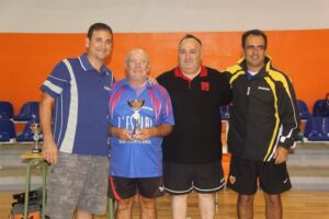 L'equip veterà de tennis taula de Benissa
