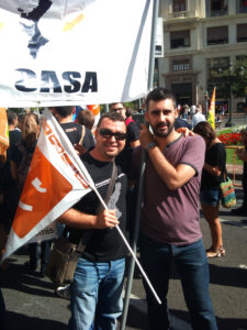 Xavi Tro amb Pere Fuset