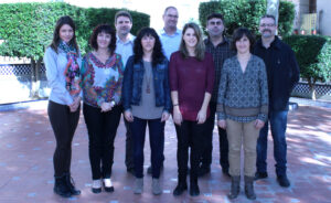 La nova junta de l'Associació de Moros i Cristians de Benissa