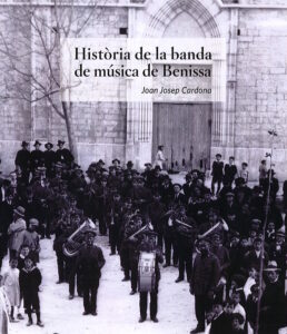 Portada del llibre sobre la història de la Banda de música de Benissa