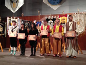 Presentació de càrrecs de les Festes de Moros i Cristians 2016 a Benissa