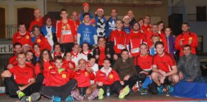 Membres del Club Atletisme Benissa a la Sant Silvestre 2015