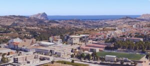 Vista de Benissa en 3D a Google Maps