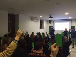 Votació al 9è Fòrum de Reiniciem Benissa