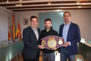 Carlos Sifre amb Juan Bautista Roselló i Arturo Poquet