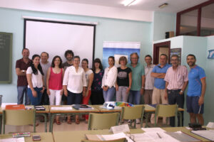 Participants al taller per a associacions organitzat a Benissa