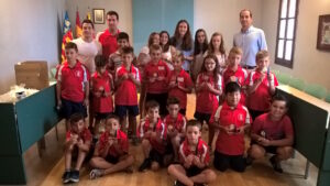 Els grups de futbol,   gimnàstica rítmica i atletisme