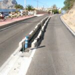 Nova mitjanera a la carretera de La Fustera